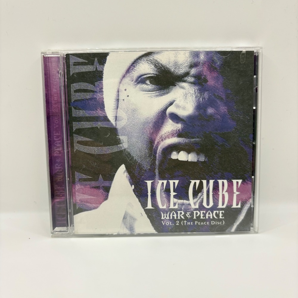 Ice Cube War & Peace Vol. 2 The Peace Disc CD 2000 Purple Good West Coast Rap